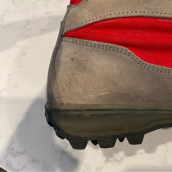 Vintage Vasque Hiking Boots Made in Italy Ankle Suede Gray Skywalk size 7.5 - Picture 6 of 15